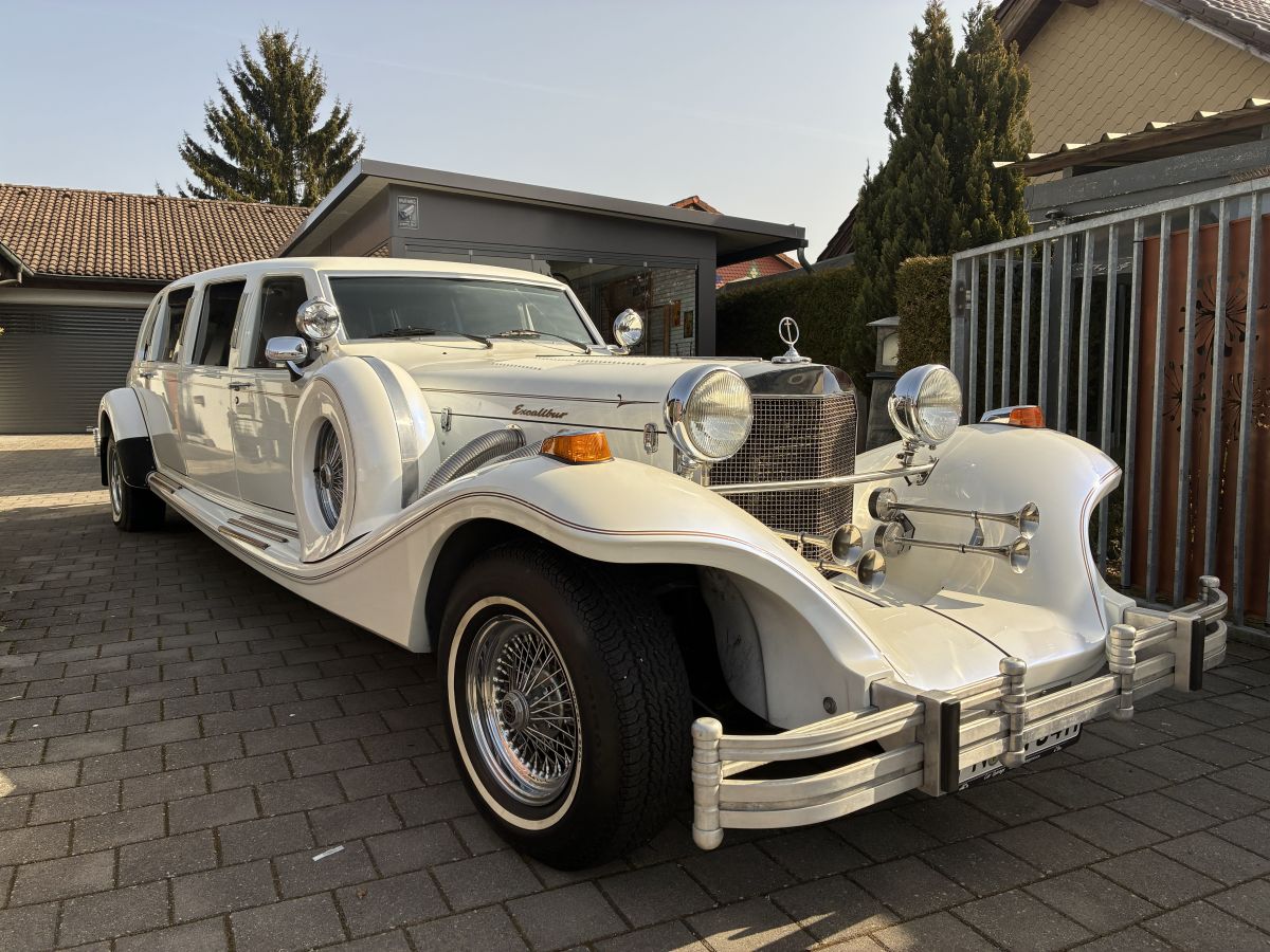 Excalibur Limousine Long eine von nur 13 gebauten Fahrzeugen frame-off Restauriert